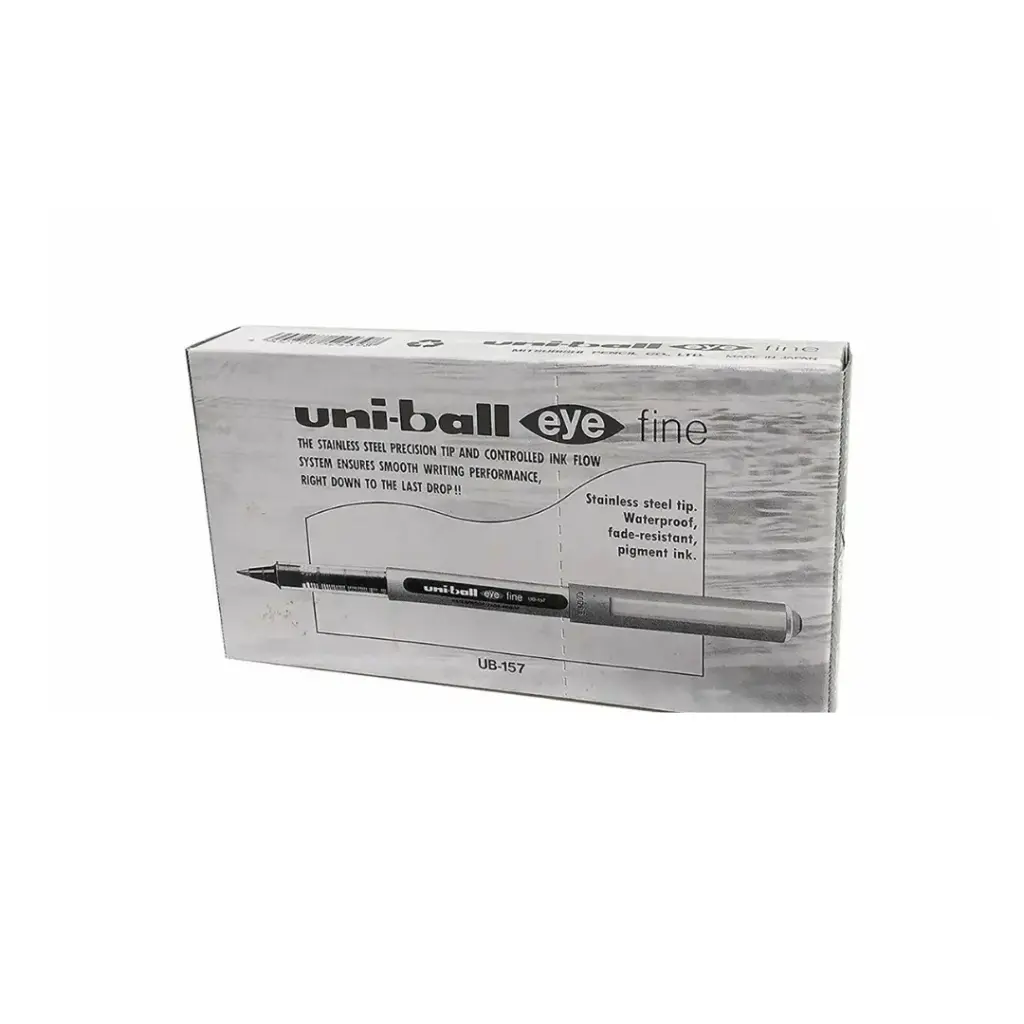 Mitsubishi Uni-ball Eye fine Roller pen Black box=12 