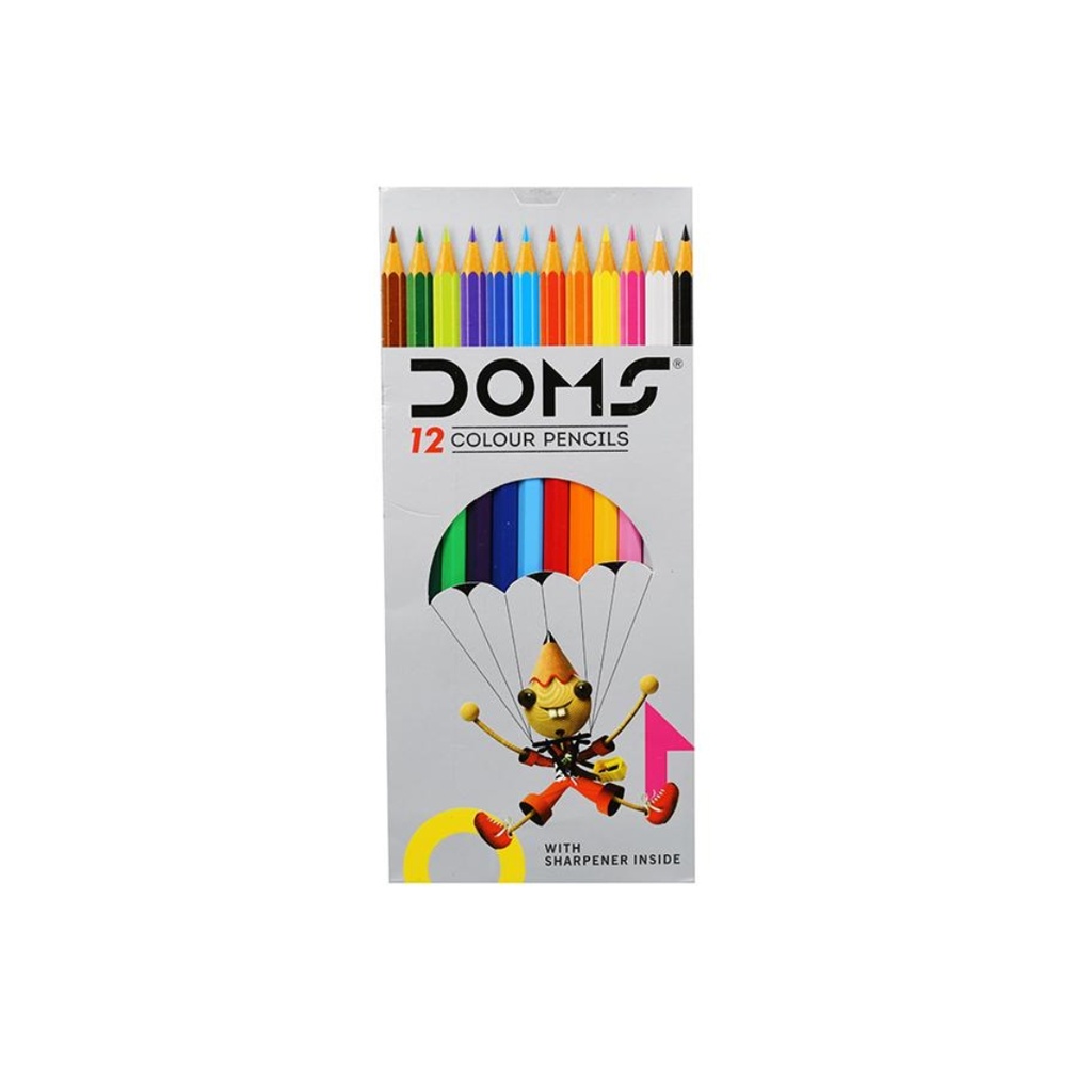 Doms Color Pencil 12Pc Art No: 3445