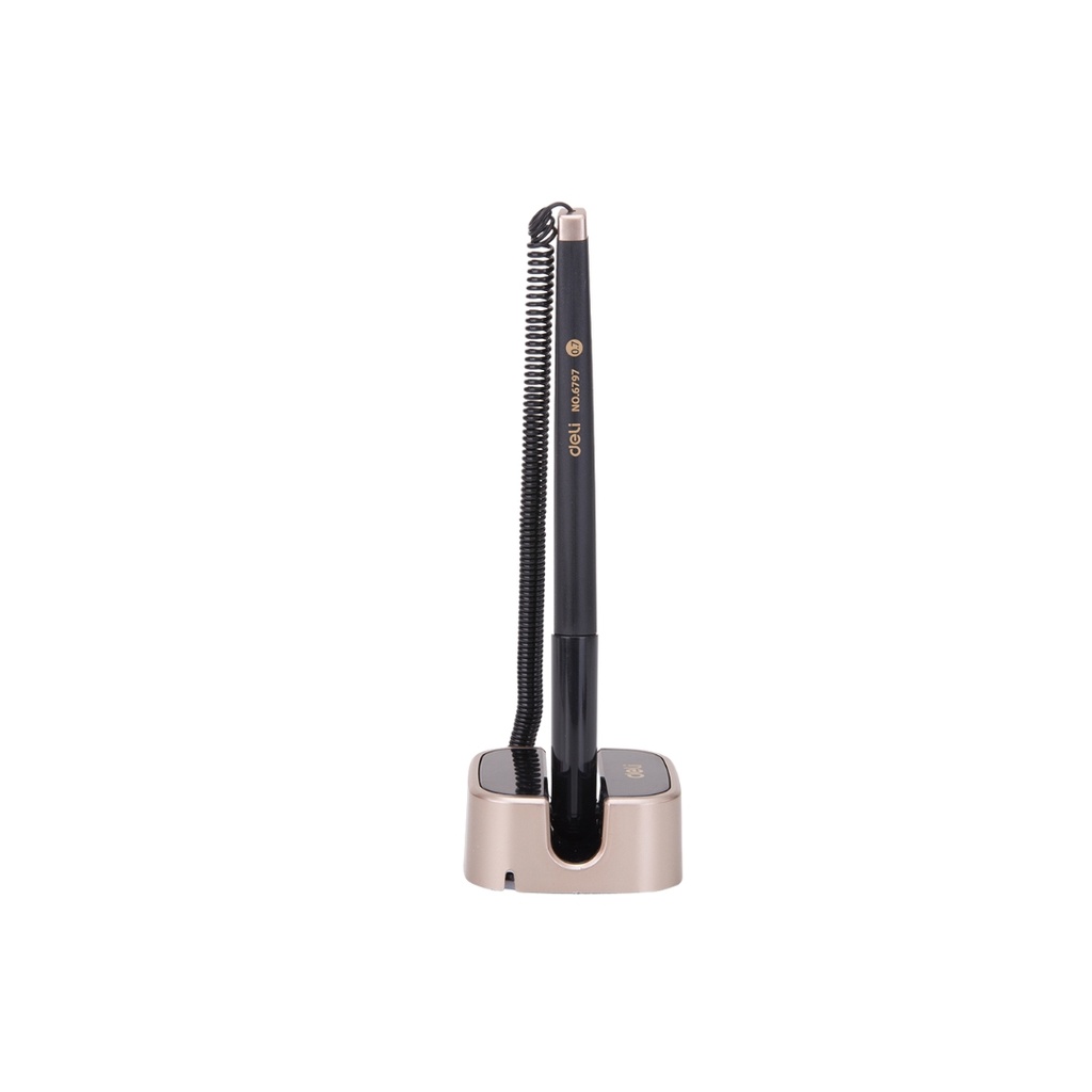 Deli - Desk Pen Stand Blue 0.7mm 