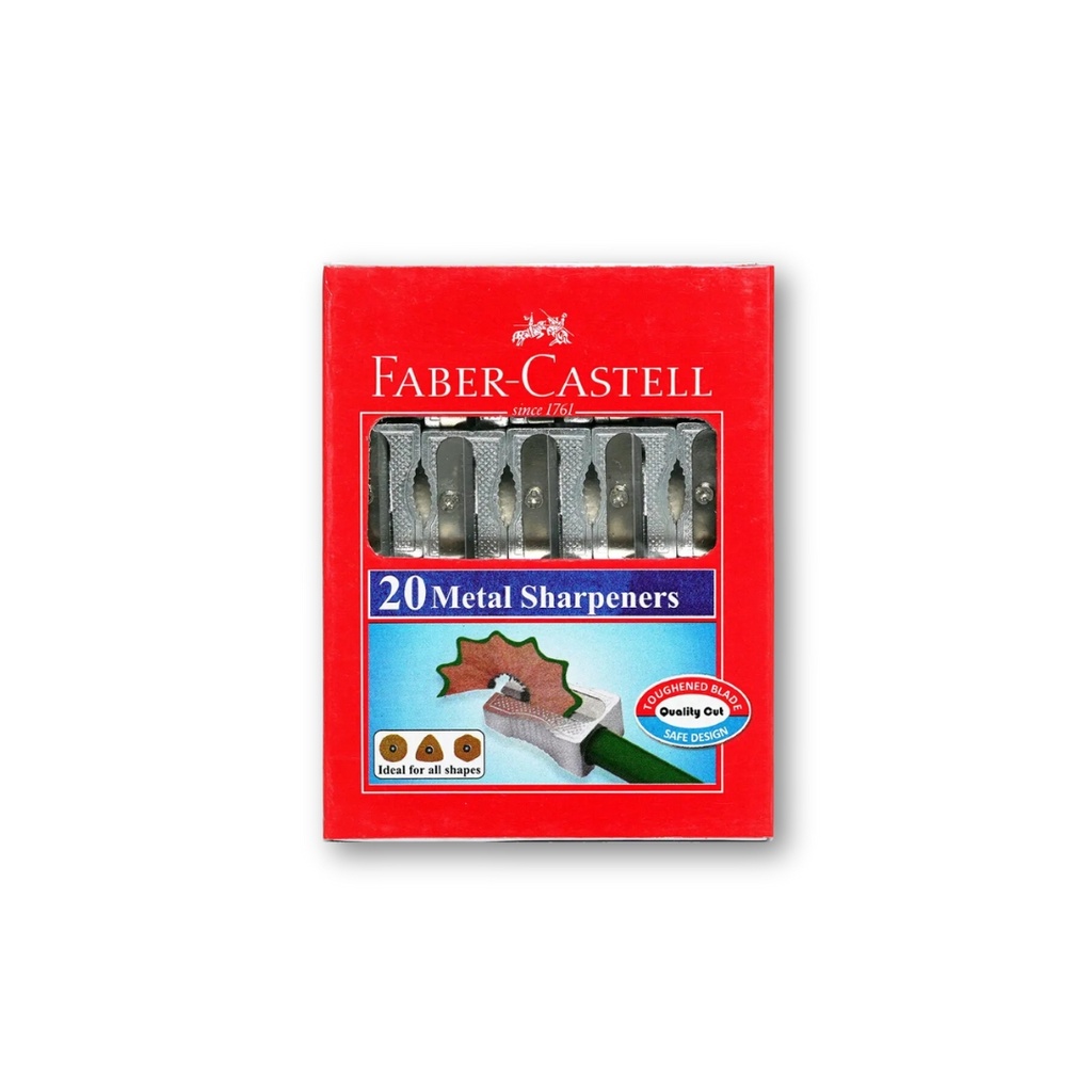 FABER-CASTELL 20 METAL SHARPENERE