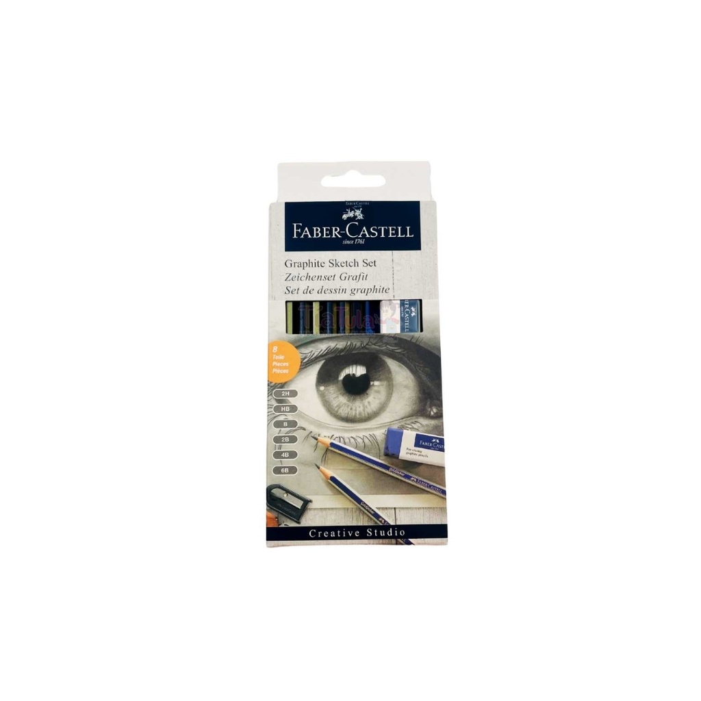 Faber castell graphite sketch set pencils