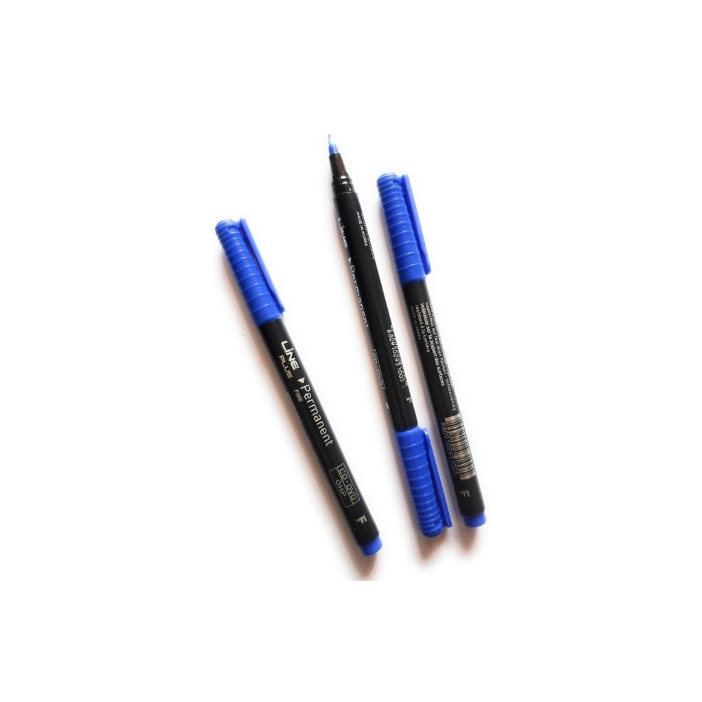 LinePlus - Permanent CD-DVD-OHP Marker 1pc 