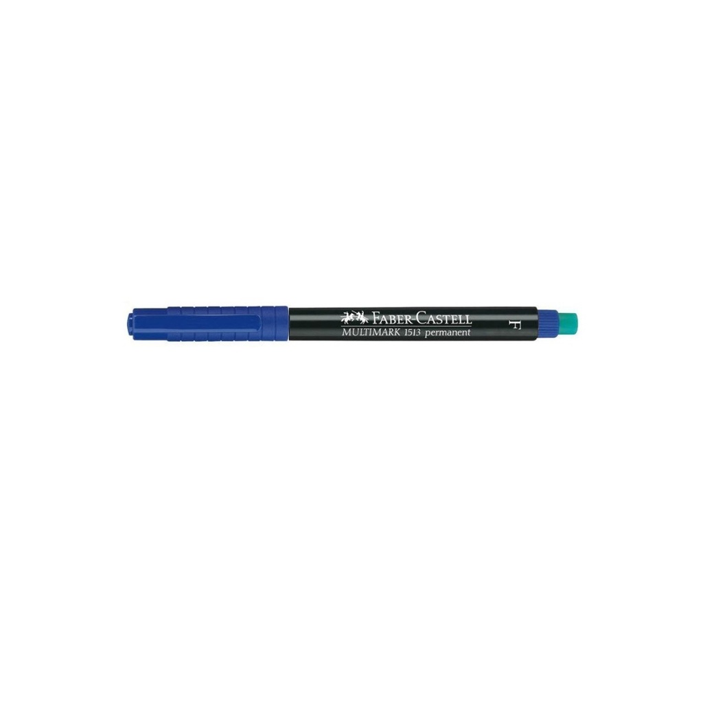 Faber Castell - Multimark Permanent Pen F Blue