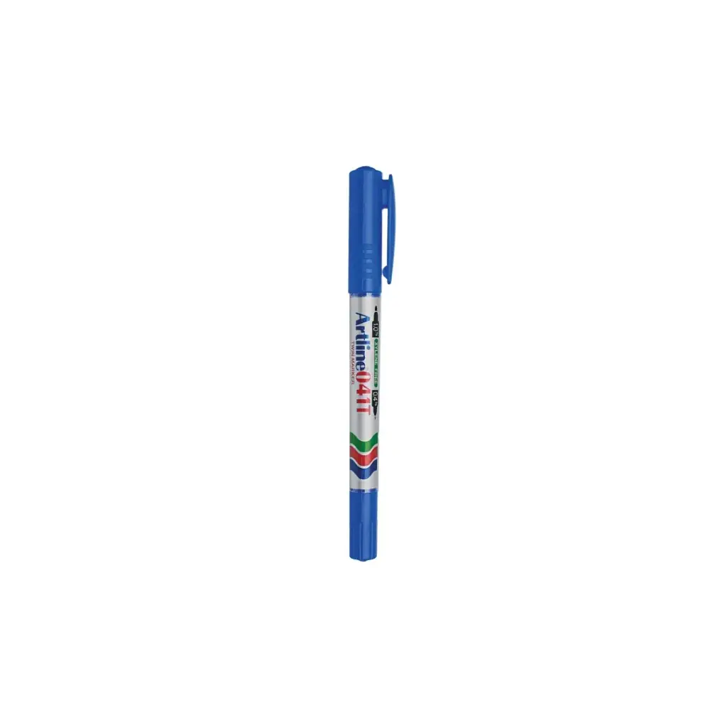 Artline 04IT Twin Marker Blue 1.0&0.4MM