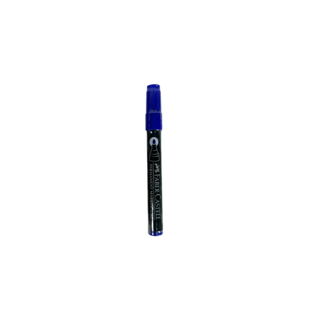 Faber Castell Permanent Marker Bullet – Blue 1585 