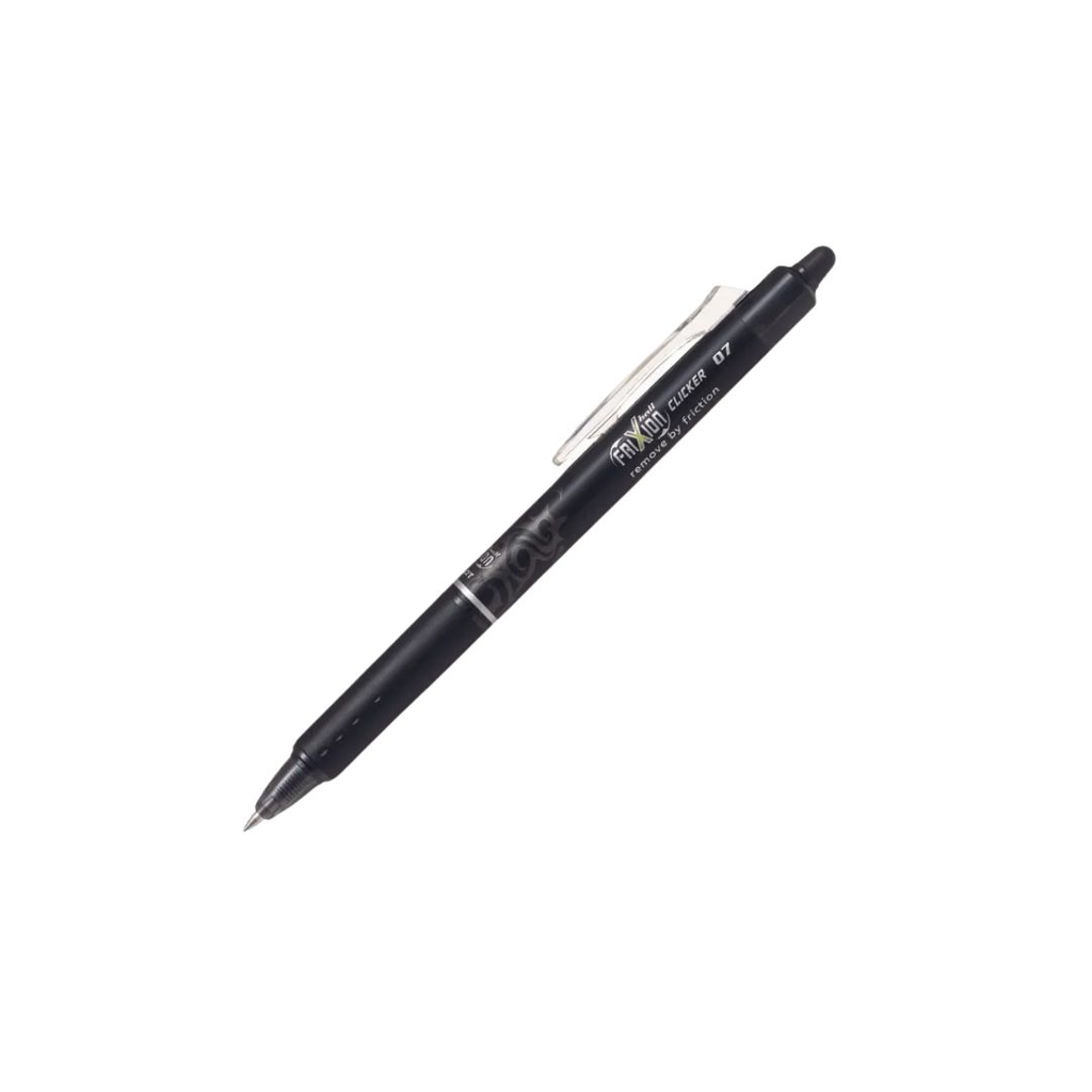 Pilot Frixion Roller Ball Clicker Pen 0.7Mm Black