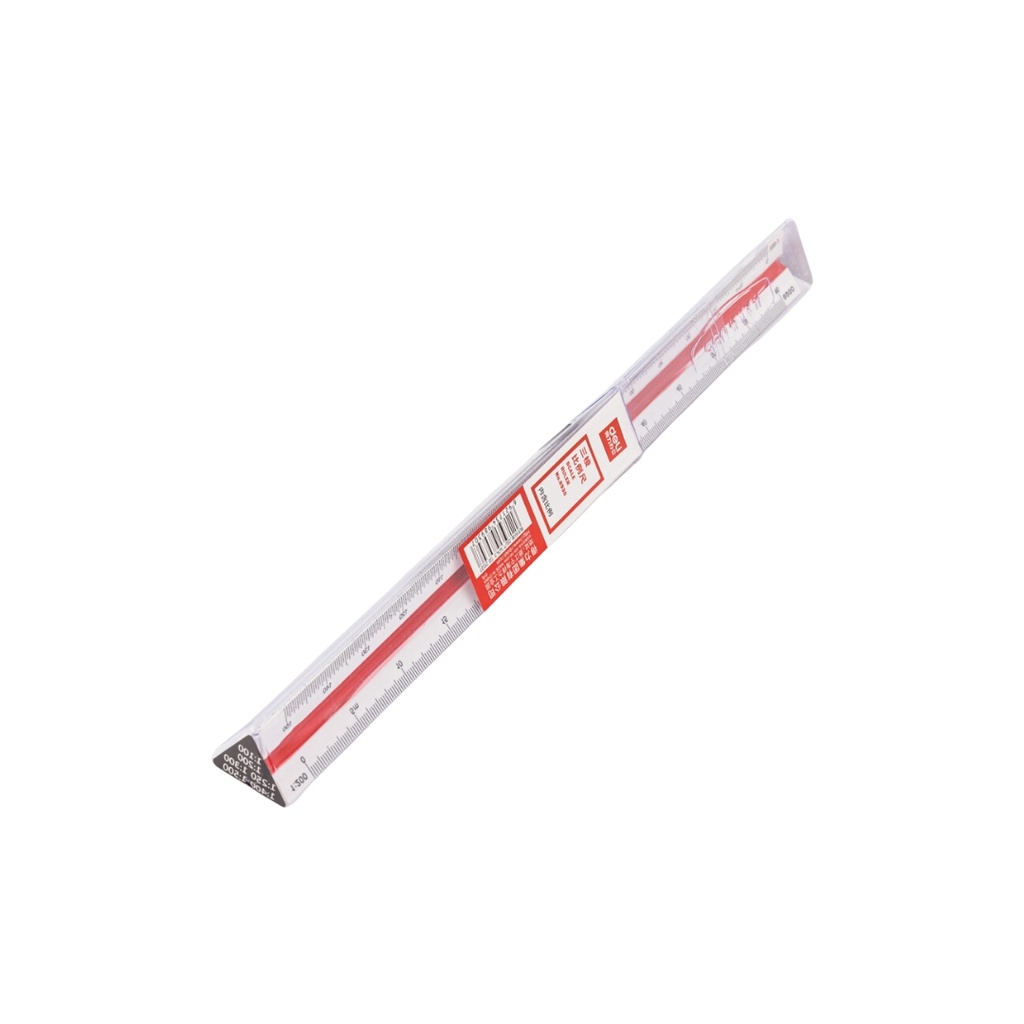 Deli - Triangular ruler 30cm