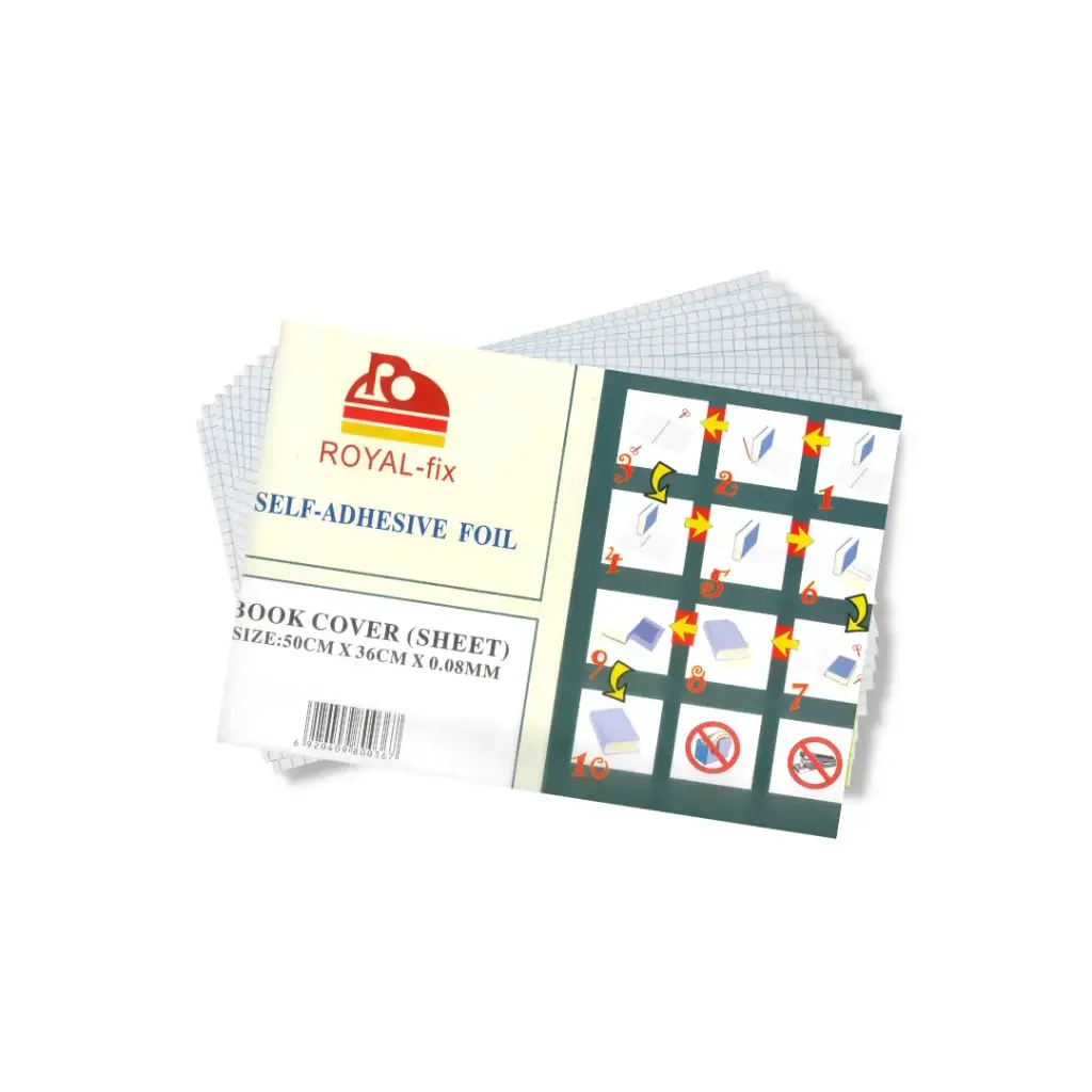 Royal self-adhesive foil book cover 10 pcs