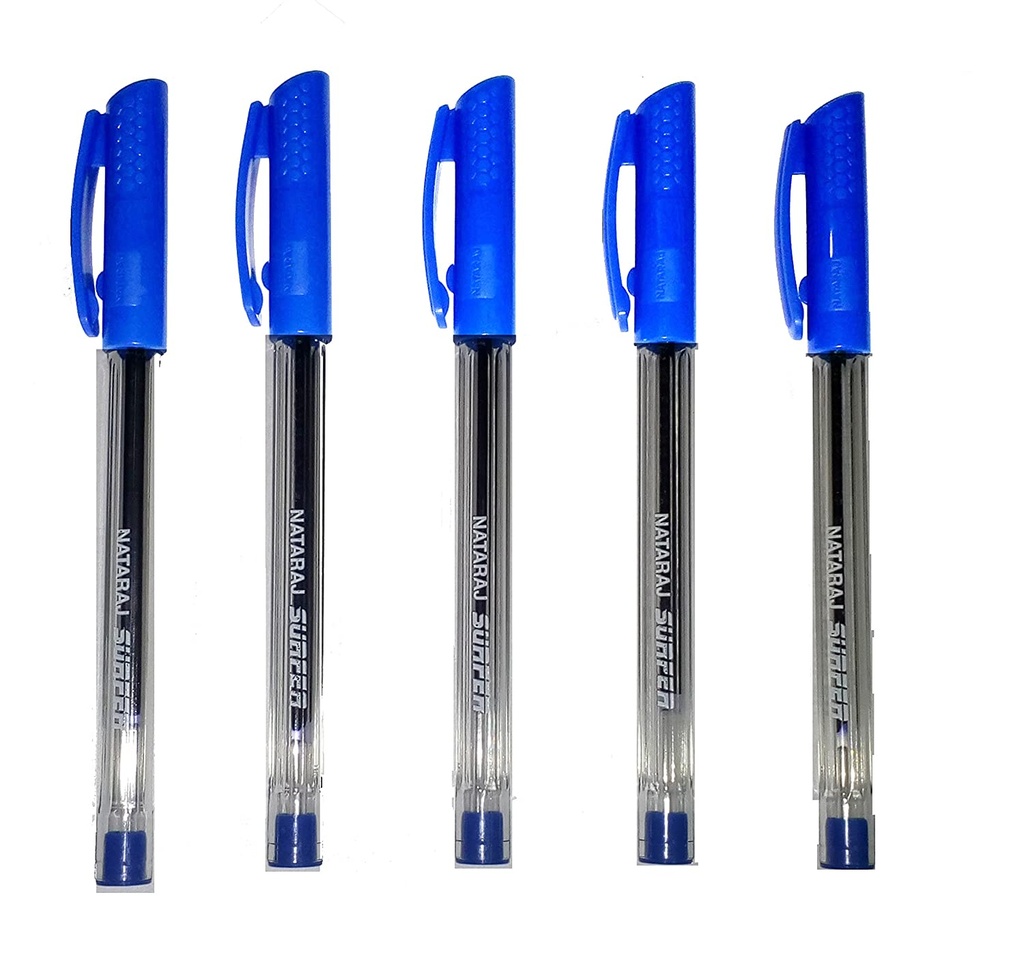 Nataraj Ball Pen 621Fine 0.7 Blue Pen Pec NO.206500014