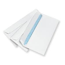 Sadaf White DL Envelopes Packet Size 115x225mm 50 Pieces