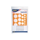 Helix Circle Template  From 3 to 34mm