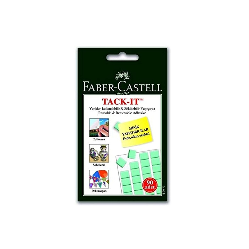 Faber-Castel Tack-It 50g, Reusable & Removable Adhesive