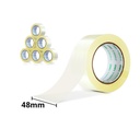DELI, Transfer Packing Tape 48mmx50Y No.DE30202