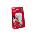 APLI, AGIPA Strung Tickets White 9x24 200PC NO.7005