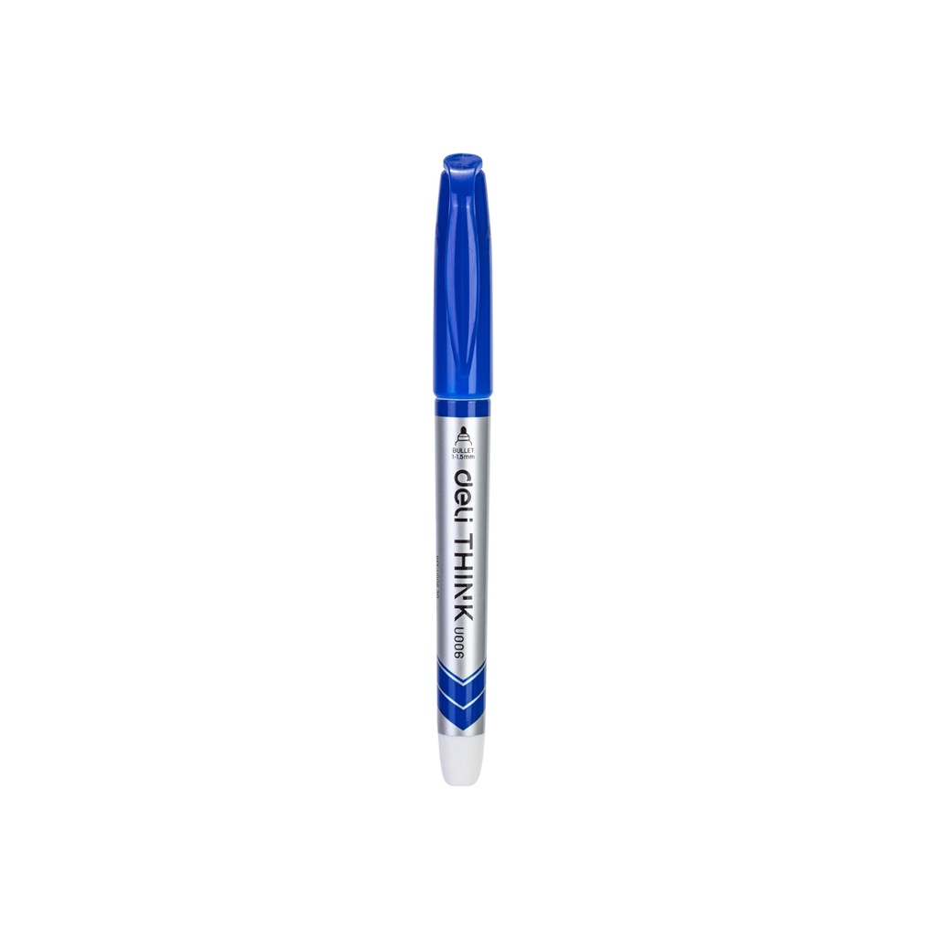 Deli- Whiteboard Marker, Blue Bullet 1pc-1.5mm U00630