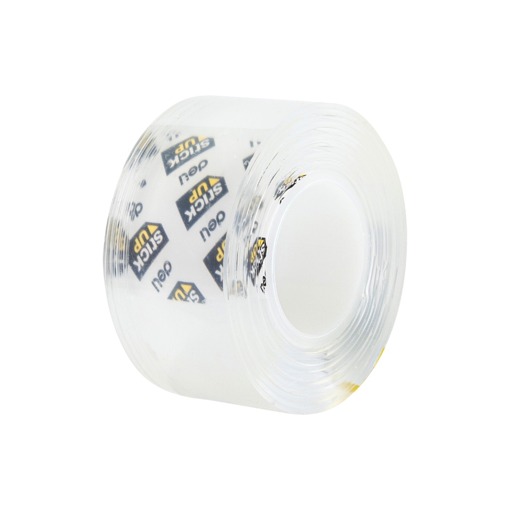Deli-EA35201 Mounting Tape, TRANSPARENT, 1mm*25.4mm*1.5M