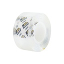 Deli-EA35201 Mounting Tape, TRANSPARENT, 1mm*25.4mm*1.5M