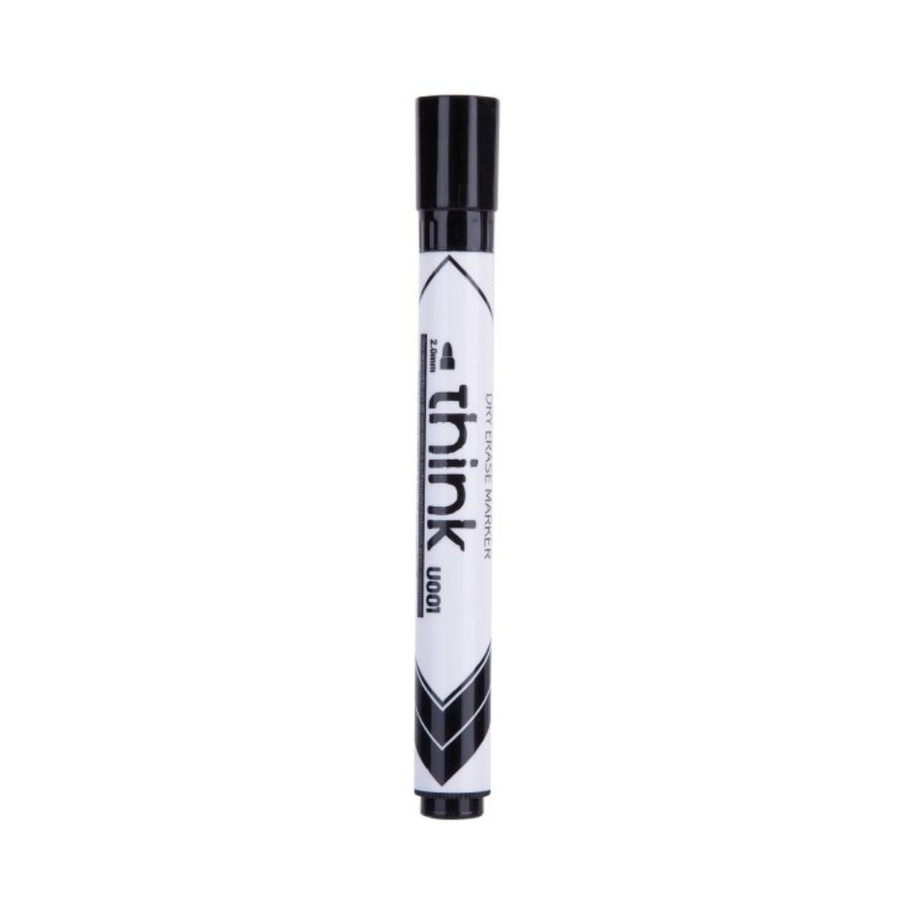 DELI,WhiteBoard Marker Pen Black Bullet No.U00120 1pc