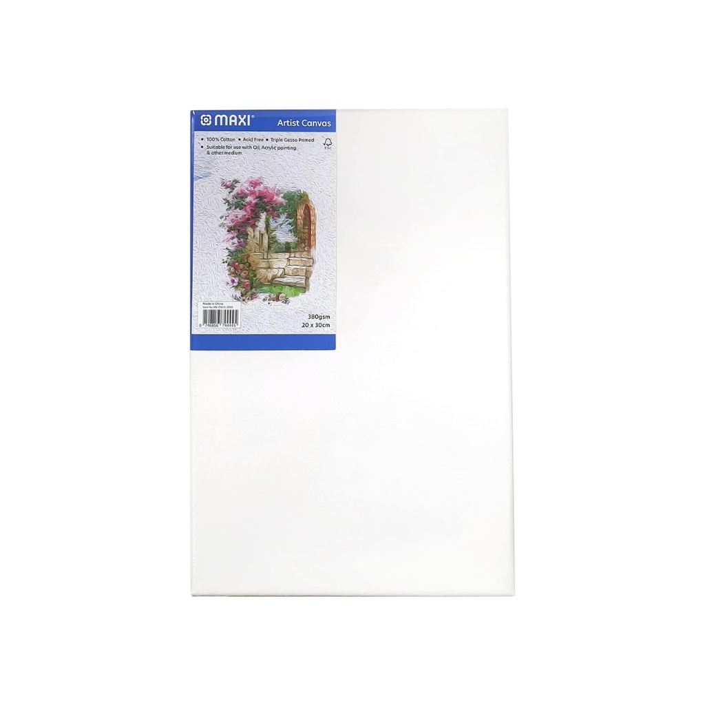 MAXI Artist Canvas 20x30 380gsm