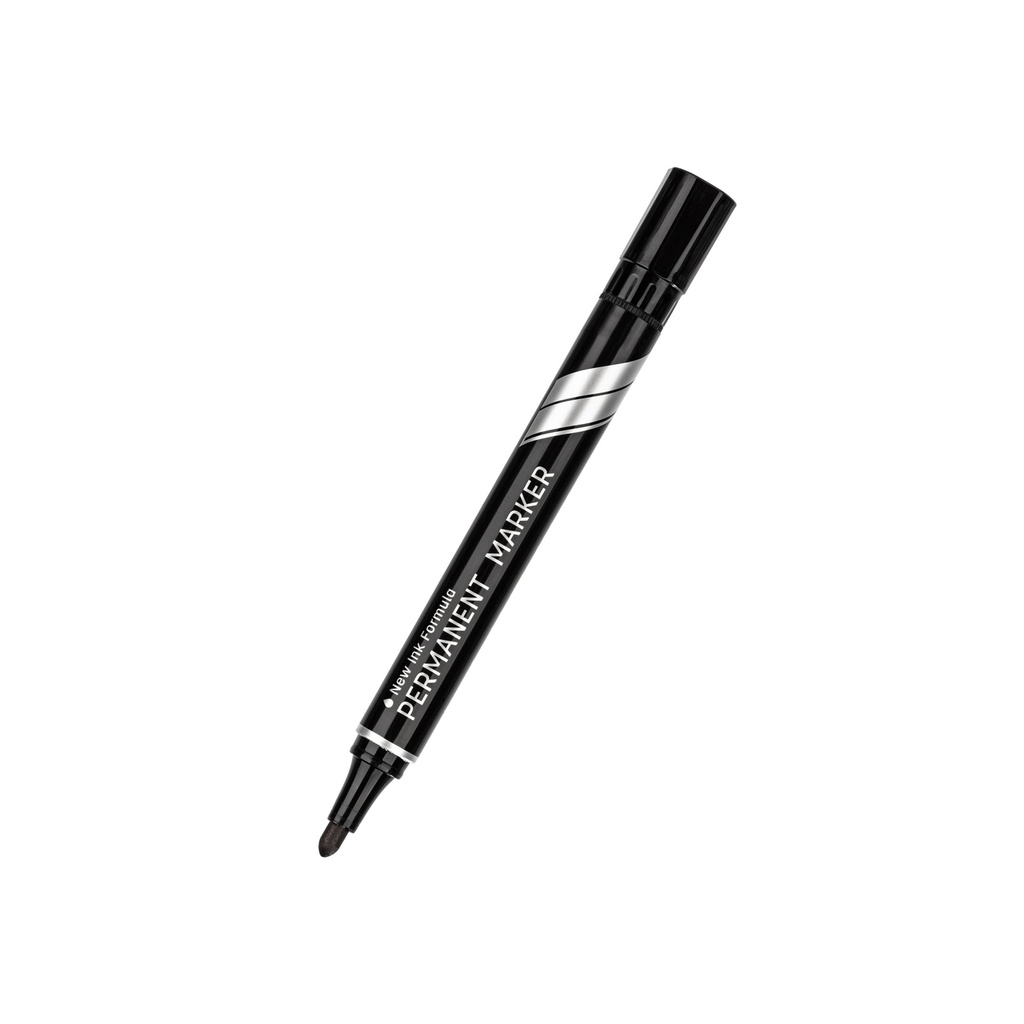 DELI,Permanent Marker Black Pen No.U10020 1Pack/12pc