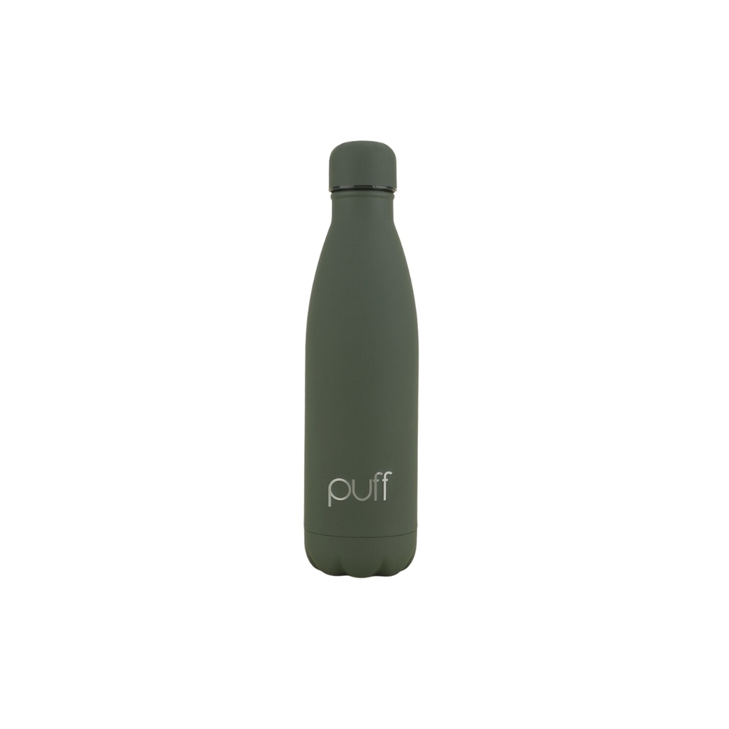 Puff Bottle Rubber Army Green 750ML