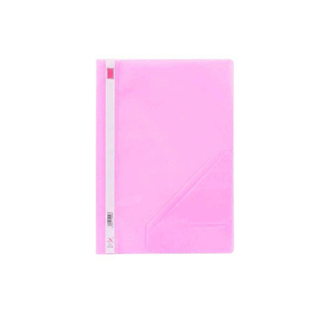 ALPHA Size FC Clear Document Folder with Corner Pocket 
