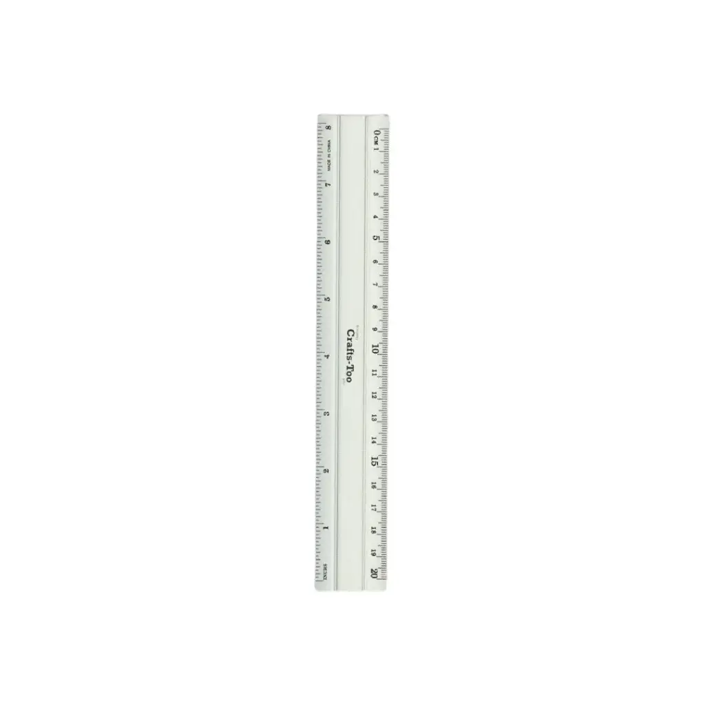 Aluminum Ruler 20 cm 