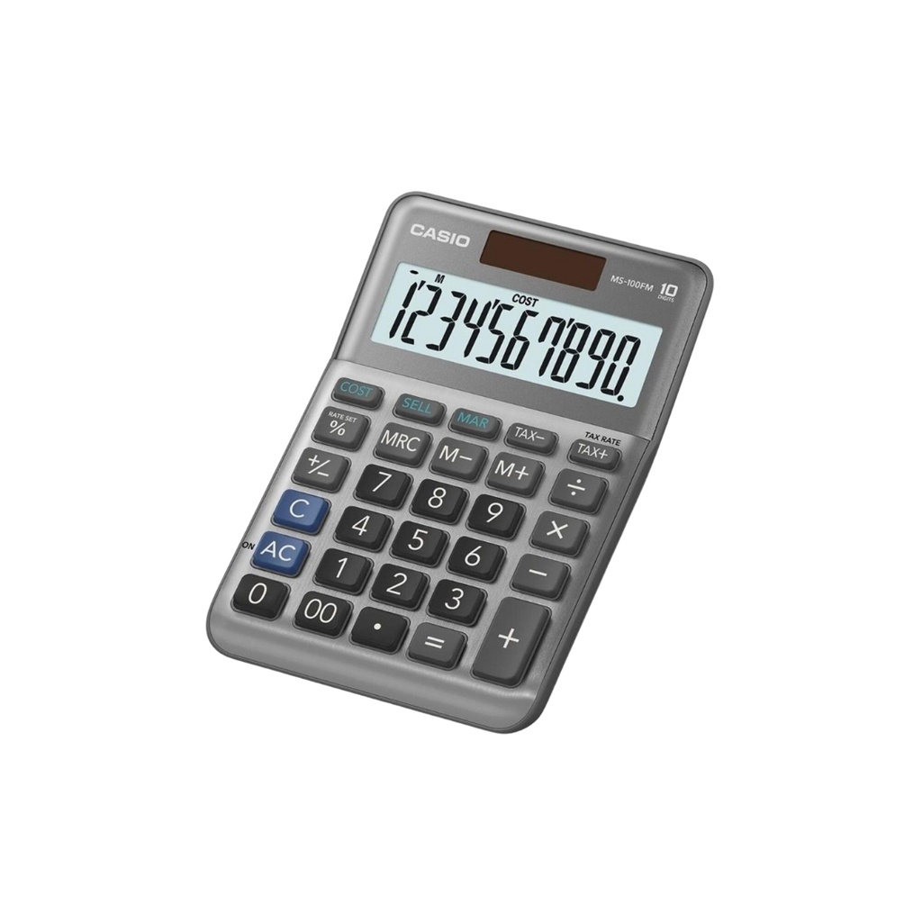 CASIO, CALCULATOR NO.MS-100FM