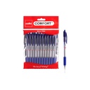 CELLO - Comfort Pen Blue 1.0mm - 12pc