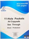 Sheet Protectors Sadaf A4100sh 30Mic Pkt NO.SDF8988