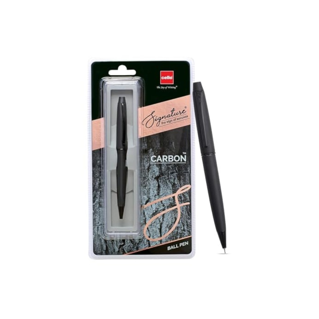 CELLO Signature Pen CARBON Blue 