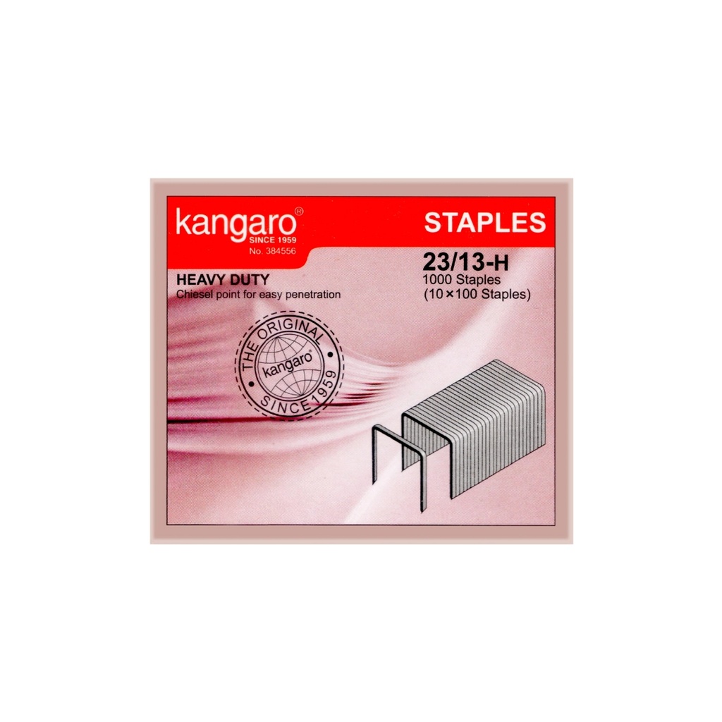 Kangaro - Stapler Pin 23/13-H 1PAK 1000pcs