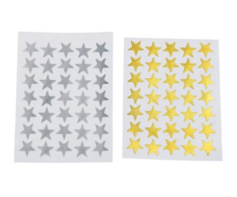 Sticker Star 35pc/1sht No.5X7X6 6SHT/1PKT