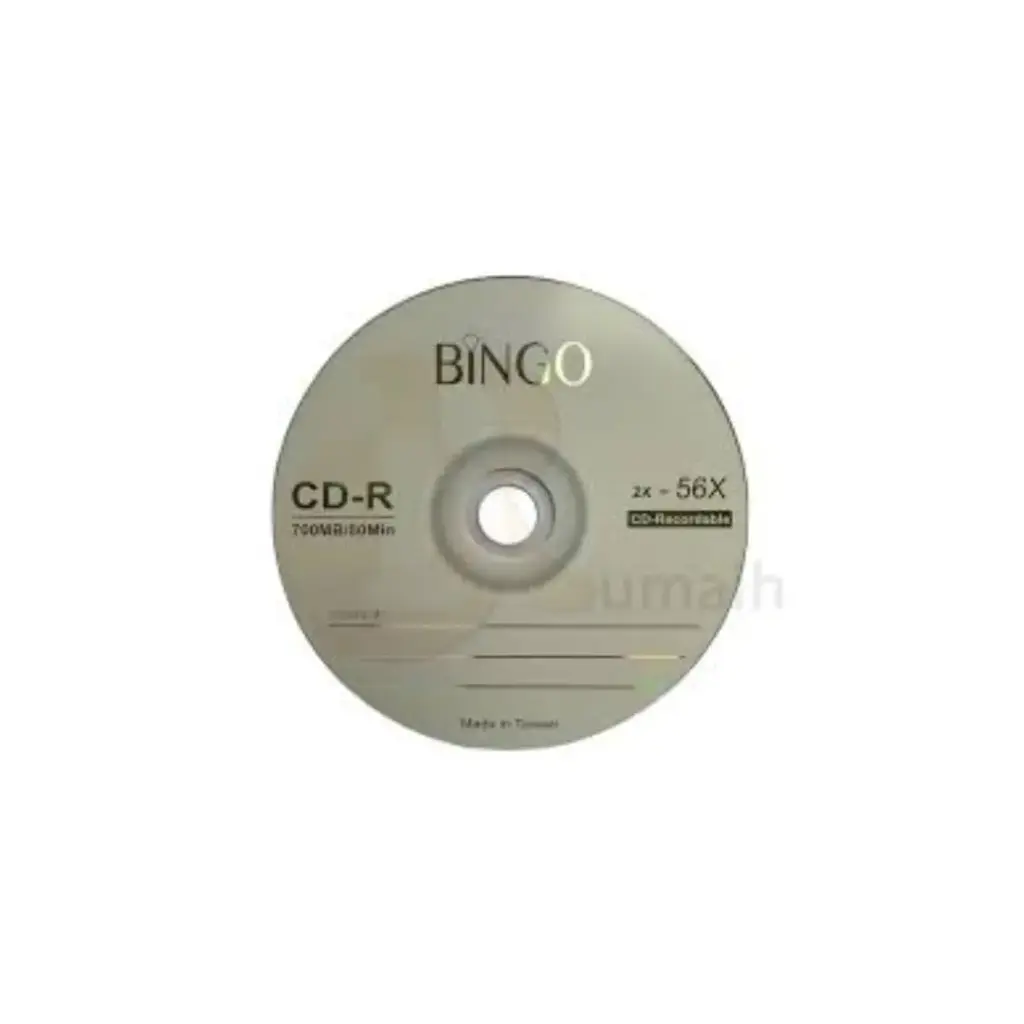 قرص CD BINGO CD-R سعة 700 ميجابايت، قطعة واحدة