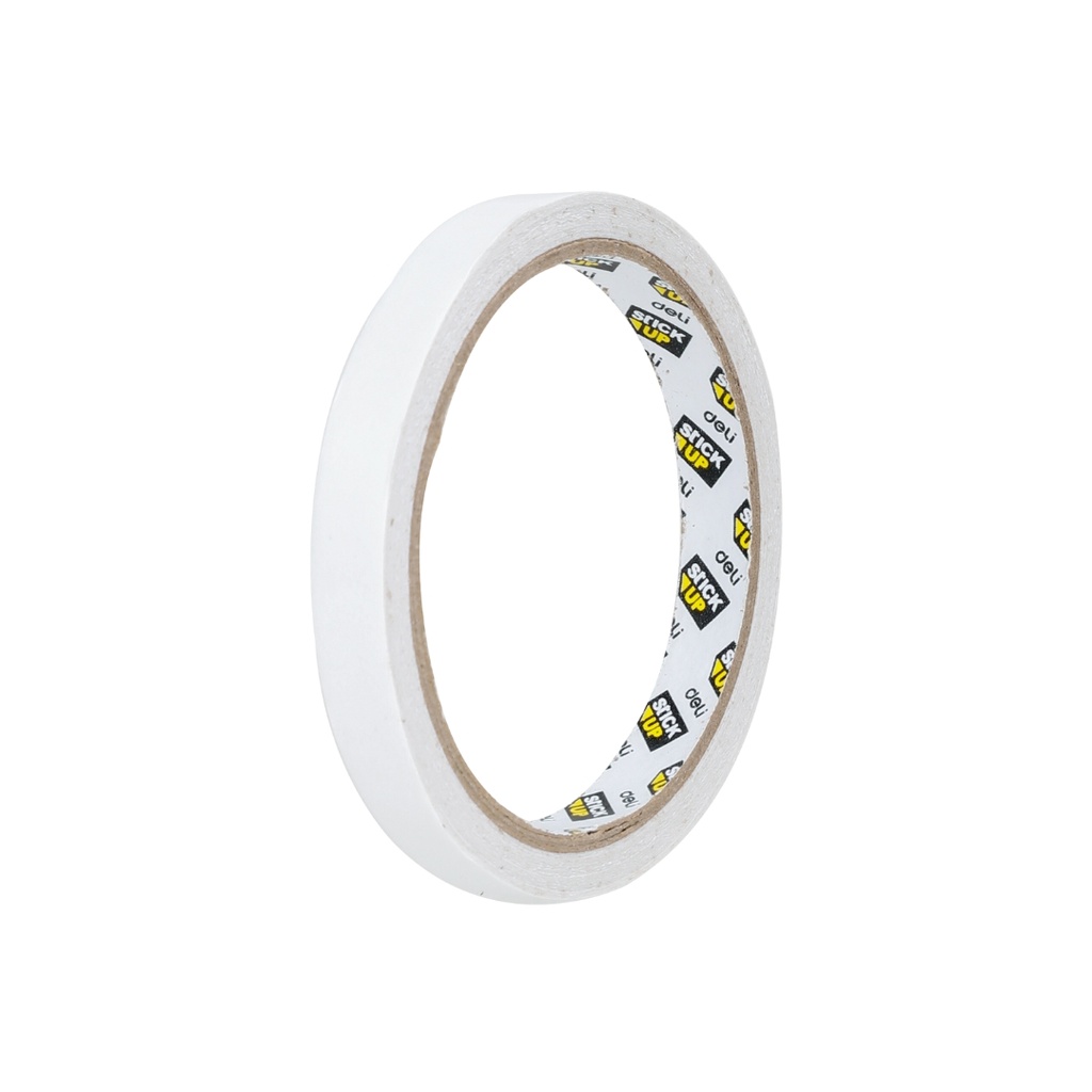 Deli - Double-Sided Tape 12mm×10Y×80mm