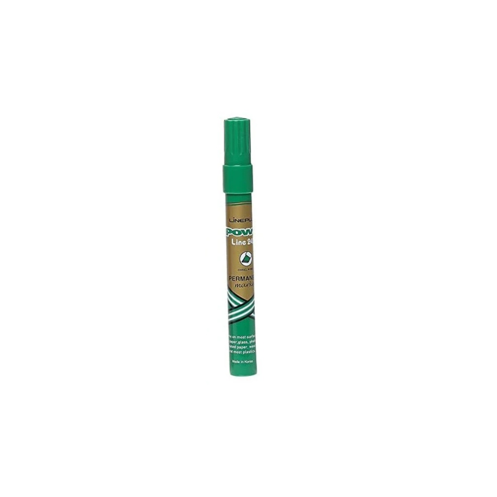 Lineplus Power Pen 2400 Permanent Marker Green 1 Piece