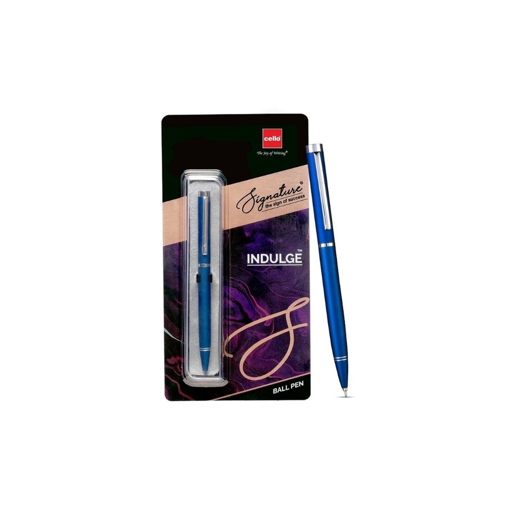 CELLO Signature Pen INDULGE Silver