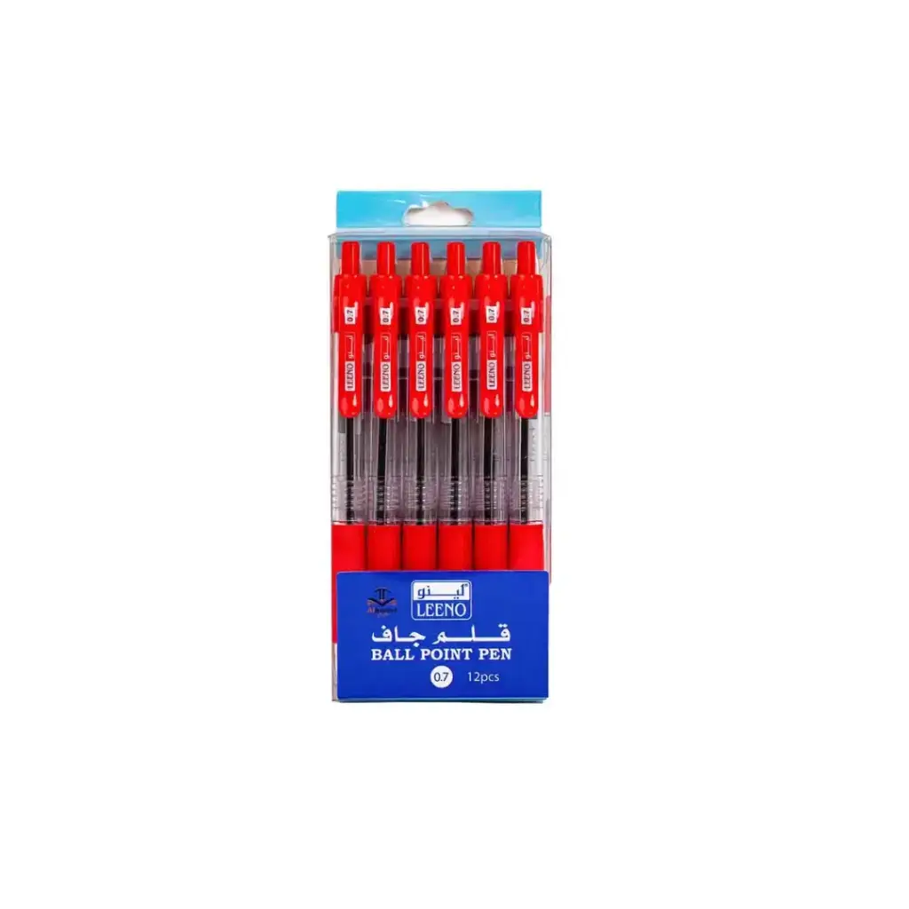 Ball Point Pen 0.7 LE-0239 RED, BLACK 1pc