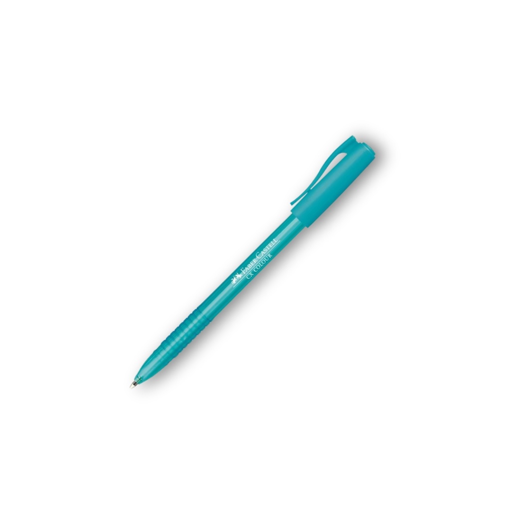 Faber-Castel CX Turquoise\Light Blue Color Ball Pen