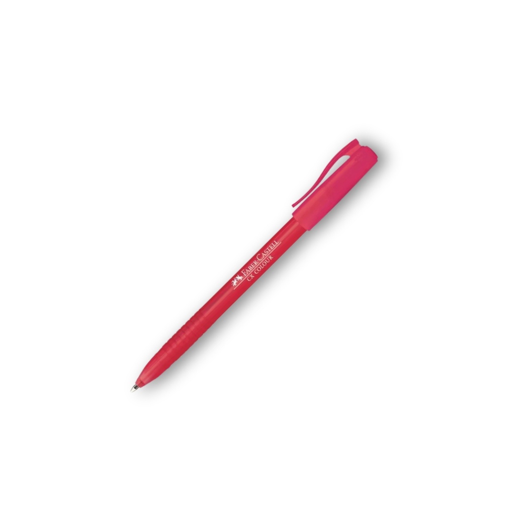 Faber Castell CX Color Tri Flow Ball Pen 1.0mm red