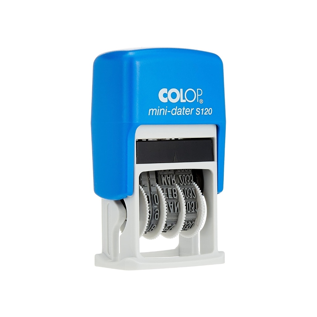 Colop mini dater 4mm with pad blue 
