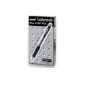 قلم حبر جاف اسود ضغاط UNI LAKNOCK SN-100 - ١٢ حبة 