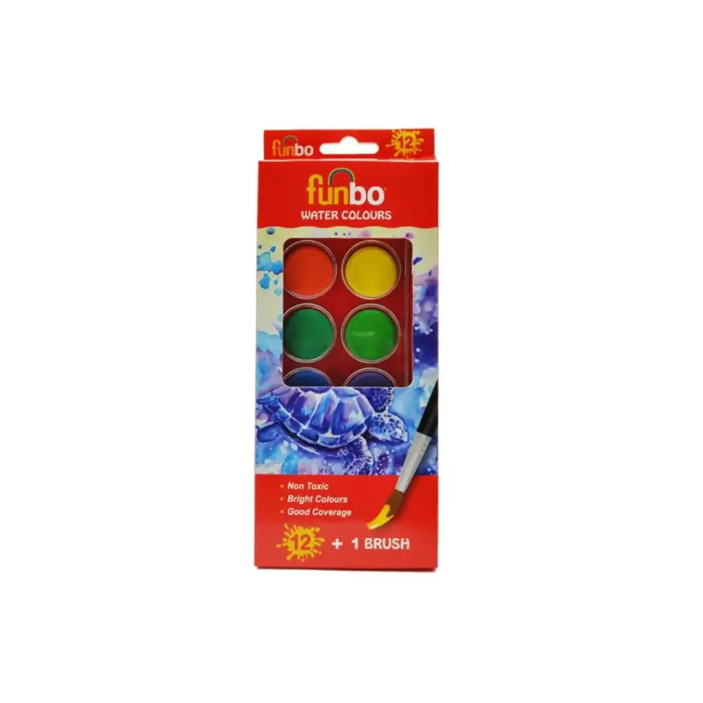 Funbo Watercolors 12Colors