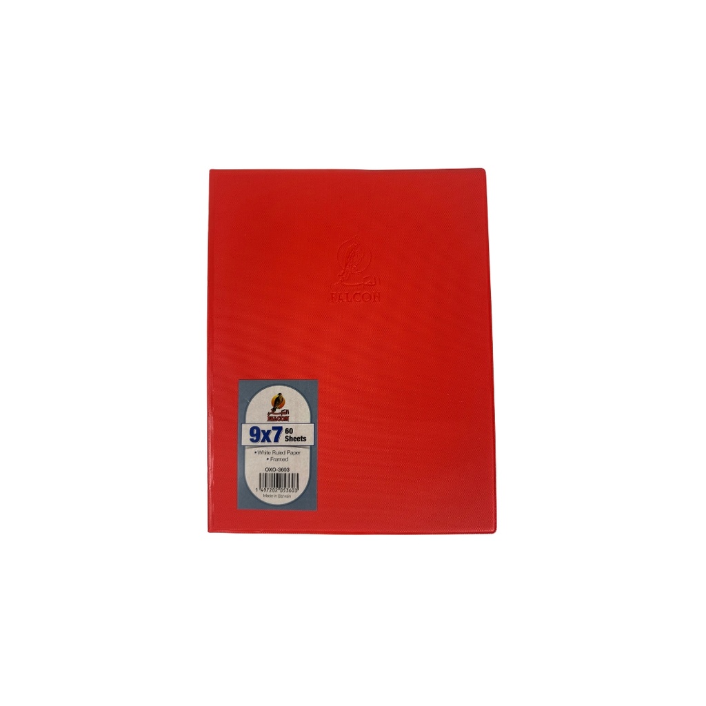 Falcon Notebook,9x7,60Sh,1Line,solid