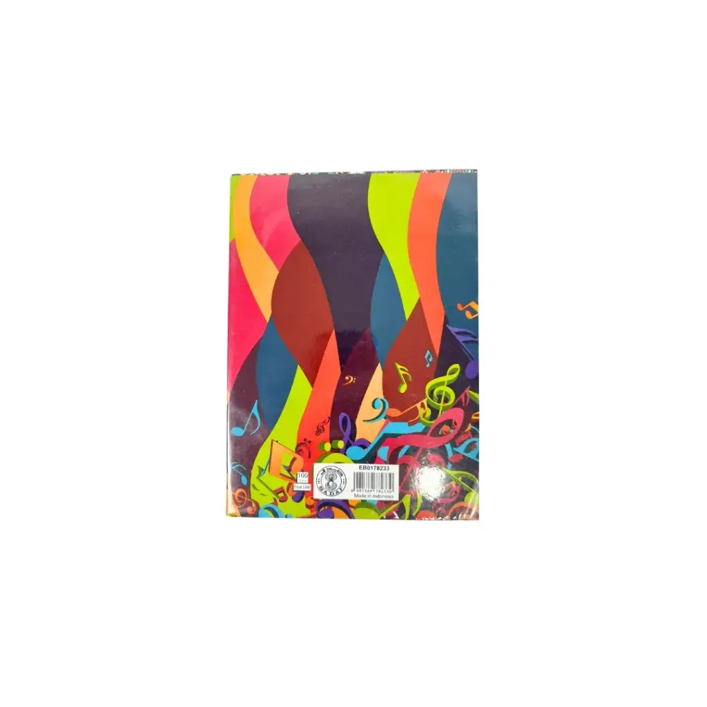 Sadaf Notebook,4line,100sh,PVC soft,8x6