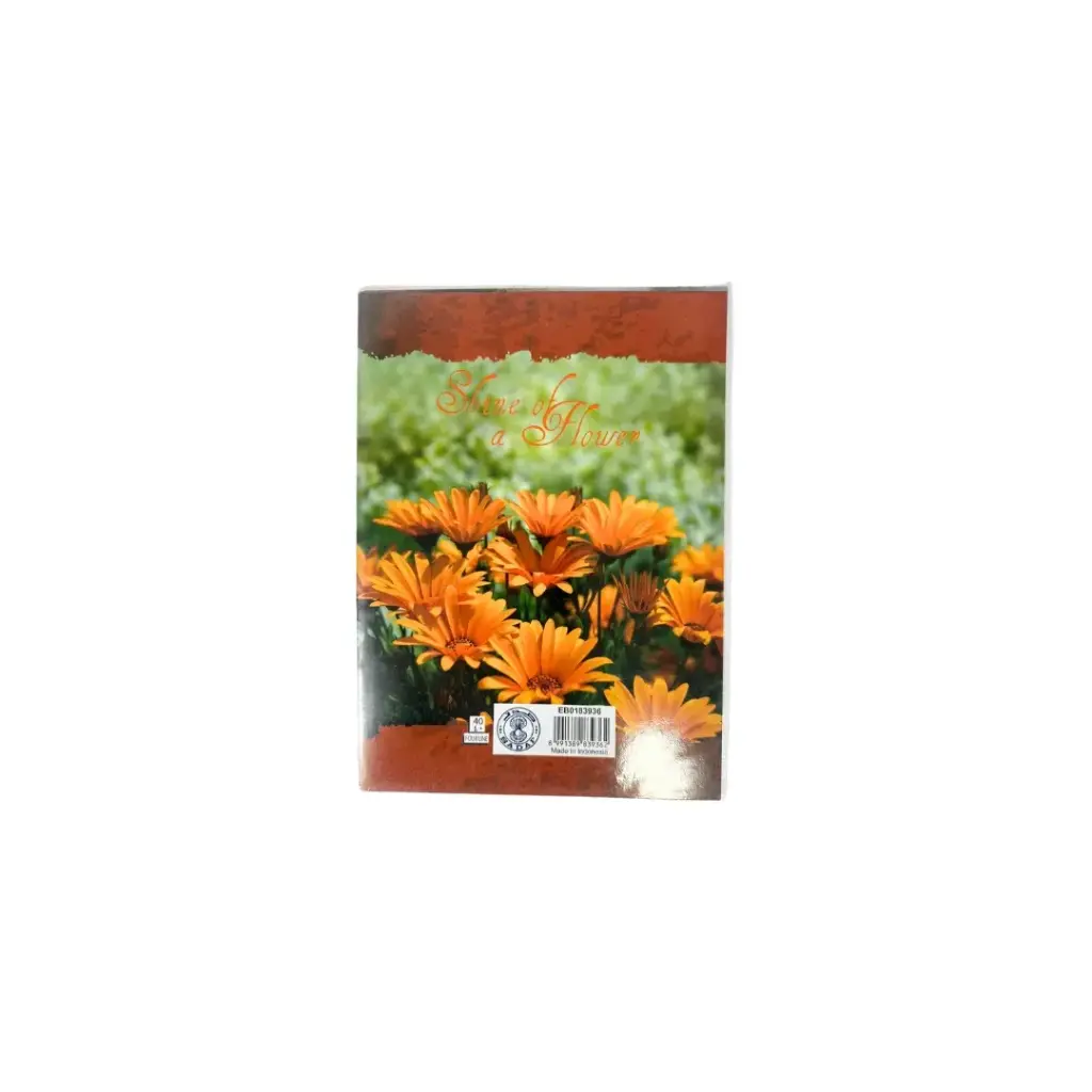Sadaf Notebook,4Line,40Sh,PVC soft