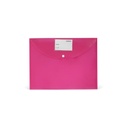 MAXI F/S CLEAR BAG 300 MICRON PINK