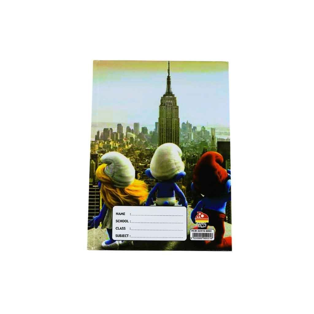 Notebook Royal one line 60 Hard Cover