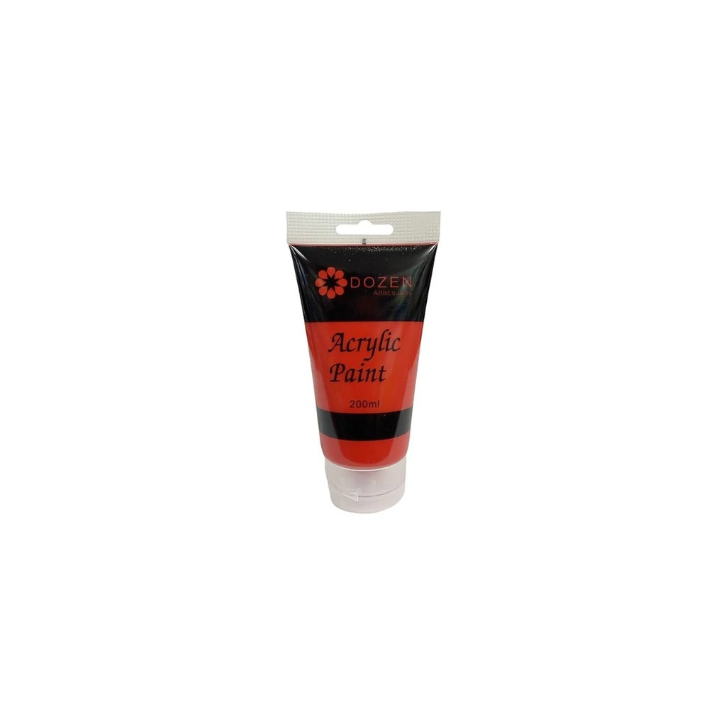 DOZEN Acrylic Paint Colour 200ml