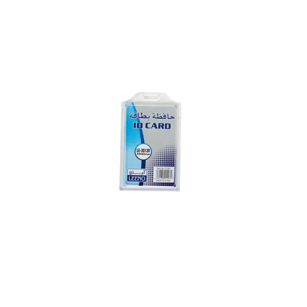 Leeno ID Card Holder Acrylic 85x55mm